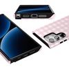 image:imageCasely Galaxy S24 Ultra Case  Ride The Wave  Pastel Rainbow Lined  Essential Slim DualLayer Protective DesignPink Plaid  Sunday Best