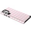 image:imageCasely Galaxy S24 Ultra Case  Ride The Wave  Pastel Rainbow Lined  Essential Slim DualLayer Protective DesignPink Plaid  Sunday Best