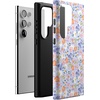 image:imageCasely Galaxy S24 Ultra Case  Ride The Wave  Pastel Rainbow Lined  Essential Slim DualLayer Protective DesignPoppy Meadows  Pastel Floral