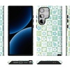 image:imageCasely Galaxy S24 Ultra Case  Ride The Wave  Pastel Rainbow Lined  Essential Slim DualLayer Protective DesignPura Vida  Coastal Checkers