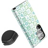 image:imageCasely Galaxy S24 Ultra Case  Ride The Wave  Pastel Rainbow Lined  Essential Slim DualLayer Protective DesignPura Vida  Coastal Checkers