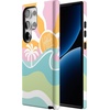image:imageCasely Galaxy S24 Ultra Case  Ride The Wave  Pastel Rainbow Lined  Essential Slim DualLayer Protective DesignPura Vida  Tropical Dreams
