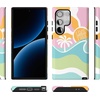image:imageCasely Galaxy S24 Ultra Case  Ride The Wave  Pastel Rainbow Lined  Essential Slim DualLayer Protective DesignPura Vida  Tropical Dreams
