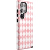 image:imageCasely Galaxy S24 Ultra Case  Ride The Wave  Pastel Rainbow Lined  Essential Slim DualLayer Protective DesignQueen of Diamonds  Pink Watercolor