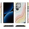 image:imageCasely Galaxy S24 Ultra Case  Ride The Wave  Pastel Rainbow Lined  Essential Slim DualLayer Protective DesignRide The Wave  Pastel Rainbow Lined