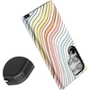 image:imageCasely Galaxy S24 Ultra Case  Ride The Wave  Pastel Rainbow Lined  Essential Slim DualLayer Protective DesignRide The Wave  Pastel Rainbow Lined