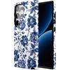 image:imageCasely Galaxy S24 Ultra Case  Ride The Wave  Pastel Rainbow Lined  Essential Slim DualLayer Protective DesignRose to Fame  Blue  White Rose Floral
