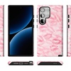 image:imageCasely Galaxy S24 Ultra Case  Ride The Wave  Pastel Rainbow Lined  Essential Slim DualLayer Protective DesignSealed with a Kiss  Pink Lipstick