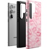 image:imageCasely Galaxy S24 Ultra Case  Ride The Wave  Pastel Rainbow Lined  Essential Slim DualLayer Protective DesignSealed with a Kiss  Pink Lipstick