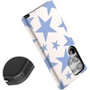 image:imageCasely Galaxy S24 Ultra Case  Ride The Wave  Pastel Rainbow Lined  Essential Slim DualLayer Protective DesignStars Align  Blue  White Stars