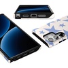 image:imageCasely Galaxy S24 Ultra Case  Ride The Wave  Pastel Rainbow Lined  Essential Slim DualLayer Protective DesignStars Align  Blue  White Stars