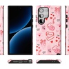 image:imageCasely Galaxy S24 Ultra Case  Ride The Wave  Pastel Rainbow Lined  Essential Slim DualLayer Protective DesignThats Amore  Valentines