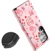 image:imageCasely Galaxy S24 Ultra Case  Ride The Wave  Pastel Rainbow Lined  Essential Slim DualLayer Protective DesignThats Amore  Valentines