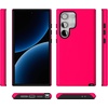 image:imageCasely Galaxy S24 Ultra Case  Ride The Wave  Pastel Rainbow Lined  Essential Slim DualLayer Protective DesignThink Pink  Solid Neon Pink
