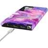 image:imageCasely Galaxy S24 Ultra Case  Ride The Wave  Pastel Rainbow Lined  Essential Slim DualLayer Protective DesignTie Dying Over You  Purple Marble