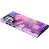 image:imageCasely Galaxy S24 Ultra Case  Ride The Wave  Pastel Rainbow Lined  Essential Slim DualLayer Protective DesignTie Dying Over You  Purple Marble