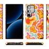 image:imageCasely Galaxy S24 Ultra Case  Ride The Wave  Pastel Rainbow Lined  Essential Slim DualLayer Protective DesignTropical Color Splash  Abstract Retro