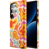 image:imageCasely Galaxy S24 Ultra Case  Ride The Wave  Pastel Rainbow Lined  Essential Slim DualLayer Protective DesignTropical Color Splash  Abstract Retro