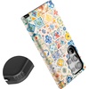image:imageCasely Galaxy S24 Ultra Case  Ride The Wave  Pastel Rainbow Lined  Essential Slim DualLayer Protective DesignTuscan Tiles  Dolce Vita