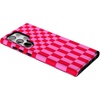 image:imageCasely Galaxy S24 Ultra Case  Ride The Wave  Pastel Rainbow Lined  Essential Slim DualLayer Protective DesignVibe Check  Pink Checkerboard