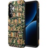 image:imageCasely Galaxy S25 Case  Pura Vida  Coastal Checkers  Bold Protective Design  Compatible with MagSafeBook Nook  Floral Library