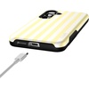 image:imageCasely Galaxy S25 Case  Pura Vida  Coastal Checkers  Bold Protective Design  Compatible with MagSafeButter Yellow Stripes  Sunday Best