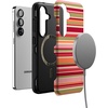 image:imageCasely Galaxy S25 Case  Pura Vida  Coastal Checkers  Bold Protective Design  Compatible with MagSafeCitrus Stripes  Poolside Print