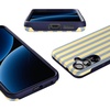 image:imageCasely Galaxy S25 Case  Pura Vida  Coastal Checkers  Bold Protective Design  Compatible with MagSafeCoastline Stripes  Blue  Yellow