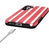 image:imageCasely Galaxy S25 Case  Pura Vida  Coastal Checkers  Bold Protective Design  Compatible with MagSafeEast Coast Summer  Red Stripes