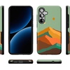 image:imageCasely Galaxy S25 Case  Pura Vida  Coastal Checkers  Bold Protective Design  Compatible with MagSafeEndless Peaks  Colorblock Mountain