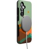 image:imageCasely Galaxy S25 Case  Pura Vida  Coastal Checkers  Bold Protective Design  Compatible with MagSafeEndless Peaks  Colorblock Mountain