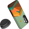 image:imageCasely Galaxy S25 Case  Pura Vida  Coastal Checkers  Bold Protective Design  Compatible with MagSafeEndless Peaks  Colorblock Mountain