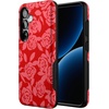 image:imageCasely Galaxy S25 Case  Pura Vida  Coastal Checkers  Bold Protective Design  Compatible with MagSafeFinal Rose  Red  Pink Floral