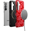 image:imageCasely Galaxy S25 Case  Pura Vida  Coastal Checkers  Bold Protective Design  Compatible with MagSafeFinal Rose  Red  Pink Floral