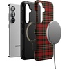 image:imageCasely Galaxy S25 Case  Pura Vida  Coastal Checkers  Bold Protective Design  Compatible with MagSafeFireside Flannel  Signature Plaid