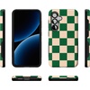 image:imageCasely Galaxy S25 Case  Pura Vida  Coastal Checkers  Bold Protective Design  Compatible with MagSafeFit Check  Green Checkerboard