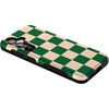 image:imageCasely Galaxy S25 Case  Pura Vida  Coastal Checkers  Bold Protective Design  Compatible with MagSafeFit Check  Green Checkerboard