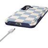 image:imageCasely Galaxy S25 Case  Pura Vida  Coastal Checkers  Bold Protective Design  Compatible with MagSafeFit Check  Light Blue Checkerboard