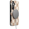image:imageCasely Galaxy S25 Case  Pura Vida  Coastal Checkers  Bold Protective Design  Compatible with MagSafeFit Check  Neutral Checkerboard