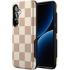 image:imageCasely Galaxy S25 Case  Pura Vida  Coastal Checkers  Bold Protective Design  Compatible with MagSafeFit Check  Neutral Checkerboard