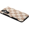 image:imageCasely Galaxy S25 Case  Pura Vida  Coastal Checkers  Bold Protective Design  Compatible with MagSafeFit Check  Neutral Checkerboard