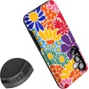 image:imageCasely Galaxy S25 Case  Pura Vida  Coastal Checkers  Bold Protective Design  Compatible with MagSafeFlower Patch  MultiColor Floral