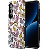 image:imageCasely Galaxy S25 Case  Pura Vida  Coastal Checkers  Bold Protective Design  Compatible with MagSafeFree Spirit  Rainbow Butterfly