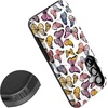 image:imageCasely Galaxy S25 Case  Pura Vida  Coastal Checkers  Bold Protective Design  Compatible with MagSafeFree Spirit  Rainbow Butterfly