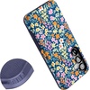 image:imageCasely Galaxy S25 Case  Pura Vida  Coastal Checkers  Bold Protective Design  Compatible with MagSafeFull Bloom  Navy Floral