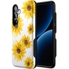 image:imageCasely Galaxy S25 Case  Pura Vida  Coastal Checkers  Bold Protective Design  Compatible with MagSafeGolden Garden  Yellow Sunflower