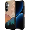 image:imageCasely Galaxy S25 Case  Pura Vida  Coastal Checkers  Bold Protective Design  Compatible with MagSafeGolden Hour  Mountain Sunset