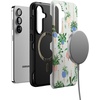 image:imageCasely Galaxy S25 Case  Pura Vida  Coastal Checkers  Bold Protective Design  Compatible with MagSafeHanging Around  Potted Plants Floral
