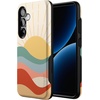 image:imageCasely Galaxy S25 Case  Pura Vida  Coastal Checkers  Bold Protective Design  Compatible with MagSafeHere Comes the Sun  Colorblock Sunset