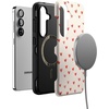 image:imageCasely Galaxy S25 Case  Pura Vida  Coastal Checkers  Bold Protective Design  Compatible with MagSafeLove Letters  Doodle Hearts